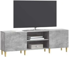 TV staliukas Televizoriaus spintelė Betono pilka 150 x 31 x 50 cm