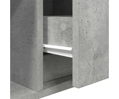 TV staliukas Televizoriaus spintelė, betono, 80x31x25,5cm, apdirbta mediena