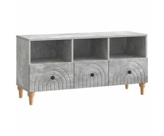 TV staliukas Televizoriaus spintelė Betono Pilka 102 x 34,5 x 50 cm
