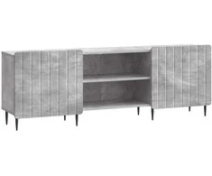 TV staliukas Televizoriaus spintelė Betono pilka 150 x 31 x 52 cm