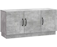 TV staliukas Televizoriaus spintelė Betono pilka 99 x 34,5 x 47 cm