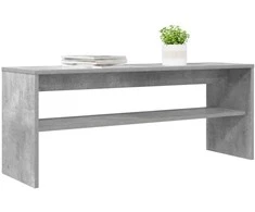 TV staliukas Televizoriaus spintelė 100 x 30 x 40 cm Betono pilka