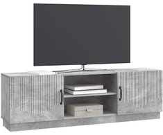 TV staliukas Televizoriaus spintelė Betono pilka 150 x 31 x 47 cm