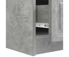 TV staliukas Televizoriaus spintelė 147 x 34,5 x 27 cm Betono pilka