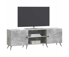 TV staliukas Televizoriaus spintelė Betono pilka 150 x 31 x 50 cm