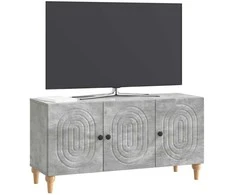TV staliukas Televizoriaus spintelė Betono pilka 99 x 34,5 x 50 cm