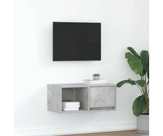 TV staliukas Televizoriaus spintelė, betono, 60x31x25,5 cm, apdirbta mediena