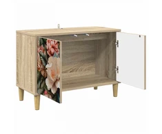 TV staliukas Televizoriaus spintelė BORNE 69 x 33 x 50 cm Sonoma ąžuolo