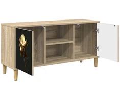TV staliukas Televizoriaus spintelė BREMEN 102 x 33 x 50 cm Sonoma ąžuolo