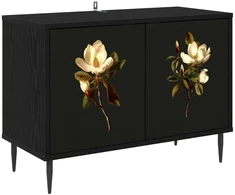 TV staliukas Televizoriaus spintelė BREMEN 69 x 33 x 50,5 cm Juodojo ąžuolo
