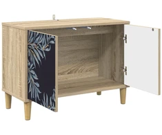 TV staliukas Televizoriaus spintelė DOKKUM 69 x 33 x 50 cm Sonoma ąžuolo