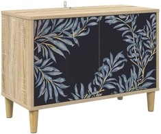 TV staliukas Televizoriaus spintelė DOKKUM 69 x 33 x 50 cm Sonoma ąžuolo