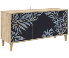 TV staliukas Televizoriaus spintelė DOKKUM 102 x 33 x 50 cm Sonoma ąžuolo