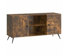 TV staliukas Televizoriaus spintelė Dūminio ąžuolo 102 x 34,5 x 50 cm