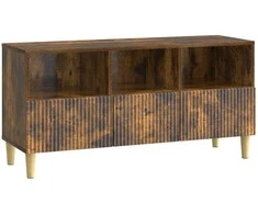 TV staliukas Televizoriaus spintelė Dūminio ąžuolo 102 x 34,5 x 50 cm