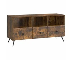 TV staliukas Televizoriaus spintelė Dūminio ąžuolo 102 x 34,5 x 50 cm