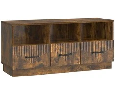 TV staliukas Televizoriaus spintelė Dūminio ąžuolo 102 x 34,5 x 47 cm
