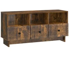 TV staliukas Televizoriaus spintelė Dūminio ąžuolo 102 x 34,5 x 50 cm