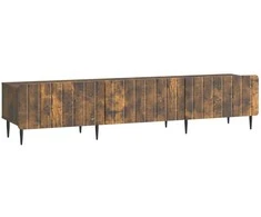 TV staliukas Televizoriaus spintelė Dūminio ąžuolo 147 x 34,5 x 32 cm