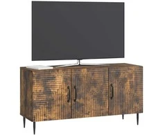 TV staliukas Televizoriaus spintelė Dūminio ąžuolo 99 x 34,5 x 50 cm