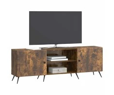 TV staliukas Televizoriaus spintelė Dūminio ąžuolo 150 x 31 x 50 cm