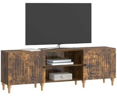 TV staliukas Televizoriaus spintelė Dūminio ąžuolo 150 x 31 x 50 cm