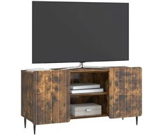 TV staliukas Televizoriaus spintelė Dūminio ąžuolo 102 x 34,5 x 52 cm