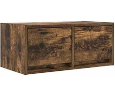 TV staliukas Televizoriaus spintelė, dūminio ąžuolo, 60x31x25,5 cm, mediena