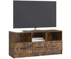 TV staliukas Televizoriaus spintelė Dūminio ąžuolo 102 x 34,5 x 47 cm