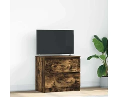 TV staliukas Televizoriaus spintelė, dūminio ąžuolo, 60x35x54 cm, mediena