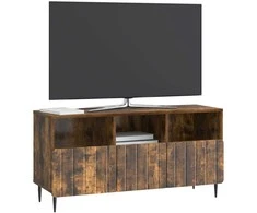 TV staliukas Televizoriaus spintelė Dūminio ąžuolo 102 x 34,5 x 50 cm