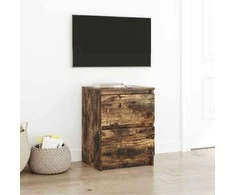 TV staliukas Televizoriaus spintelė, dūminio ąžuolo, 40x35x54cm, mediena