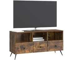 TV staliukas Televizoriaus spintelė Dūminio ąžuolo 102 x 34,5 x 50 cm