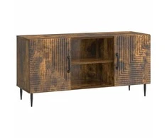 TV staliukas Televizoriaus spintelė Dūminio ąžuolo 102 x 34,5 x 50 cm