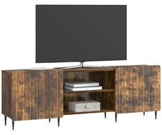 TV staliukas Televizoriaus spintelė Dūminio ąžuolo 150 x 31 x 52 cm