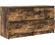 TV staliukas Televizoriaus spintelė, dūminio ąžuolo, 160x35x55cm, mediena