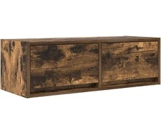 TV staliukas Televizoriaus spintelė, dūminio ąžuolo, 80x31x25,5 cm, mediena