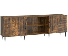 TV staliukas Televizoriaus spintelė Dūminio ąžuolo 150 x 31 x 50 cm