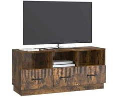 TV staliukas Televizoriaus spintelė Dūminio ąžuolo 102 x 34,5 x 47 cm