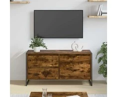 TV staliukas Televizoriaus spintelė Dūminis ąžuolas 100 x 36 x 49.5 cm