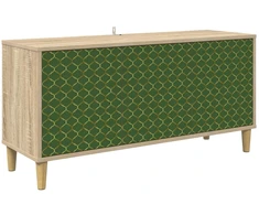 TV staliukas Televizoriaus spintelė GELEEN 102 x 33 x 50 cm Sonoma ąžuolo