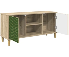 TV staliukas Televizoriaus spintelė GELEEN 102 x 33 x 50 cm Sonoma ąžuolo