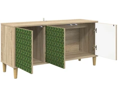 TV staliukas Televizoriaus spintelė GELEEN 102 x 33 x 50 cm Sonoma ąžuolo