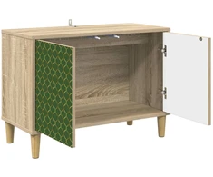 TV staliukas Televizoriaus spintelė GELEEN 69 x 33 x 50 cm Sonoma ąžuolo