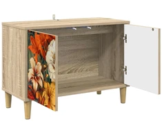 TV staliukas Televizoriaus spintelė GENNEP 69 x 33 x 50 cm Sonoma ąžuolo