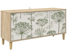 TV staliukas Televizoriaus spintelė GOTHA 102 x 33 x 50 cm Sonoma ąžuolo