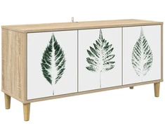 TV staliukas Televizoriaus spintelė HANAU 102 x 33 x 50 cm Sonoma ąžuolo