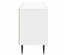 TV staliukas Televizoriaus spintelė Itin blizgi balta 150 x 31 x 52 cm
