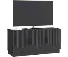 TV staliukas Televizoriaus spintelė Juoda 99 x 34,5 x 47 cm Apdirbta mediena