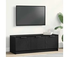 TV staliukas Televizoriaus spintelė Juodas ąžuolas 102 x 35 x 36,5 cm